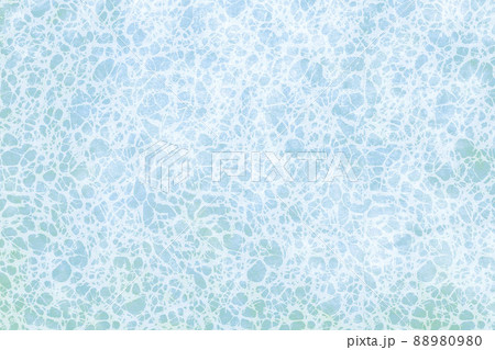 清潔感のある水色の背景テクスチャ 夏 初夏 水彩 模様	 88980980