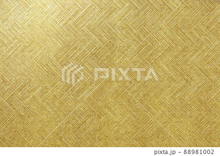 背景 テクスチャ 模様 柄 金 金箔 年賀状 正月 ゴールド 壁紙 パターン 和風 伝統 金屏風 の写真素材 1002