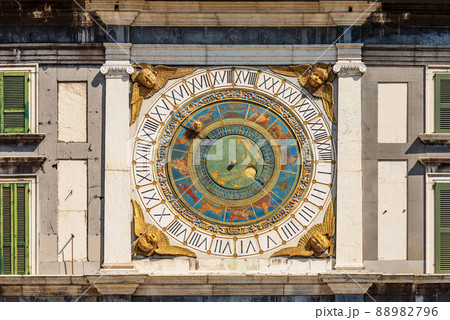 Clock Tower in Brescia - Piazza della Loggia Lombardy Italy Clock Tower in Brescia - Piazza della Loggia Lombardy Italy 88982796
