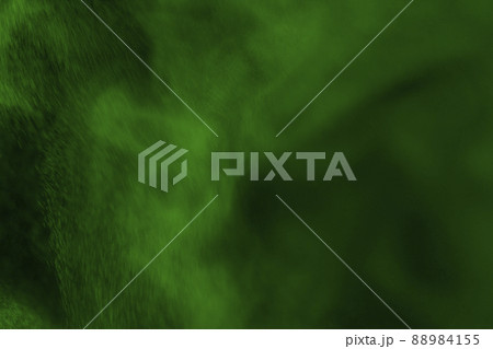 グリーン系の水蒸気イメージ　(背景素材) 88984155