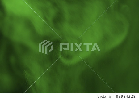 グリーン系の水蒸気イメージ (背景素材) グリーン系の水蒸気イメージ (背景素材) 88984228