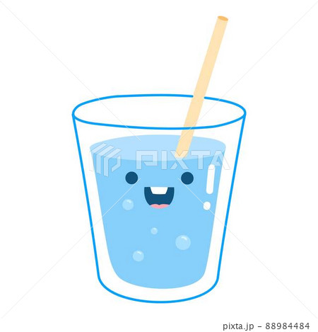 Cute water sticker jar glass. Drink more water. World of drinks earth for health, glass decanter, ice liter beverages, funny stickers poster, fitness diet, doodle cartoon neat vector illustration Cute water sticker jar glass. Drink more water. World of drinks earth for health, glass decanter, ice liter beverages, funny stickers poster, fitness diet, doodle cartoon neat vector illustration 88984484