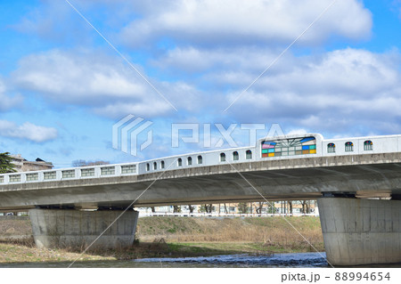 金沢市 犀川雪見橋 金沢市 犀川雪見橋 88994654