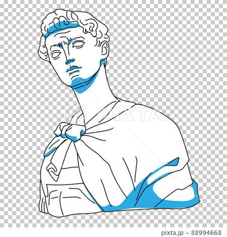 聖ジョルジョの石膏像 88994668