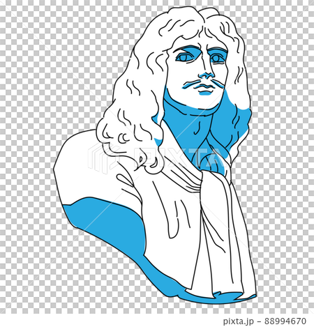 莫里哀石膏像 88994670