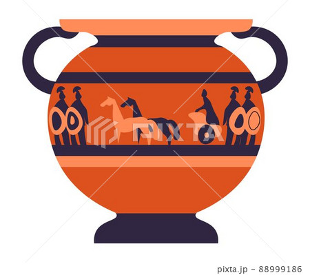 Ancient vase, greek or roman art and sculptures Ancient vase, greek or roman art and sculptures 88999186