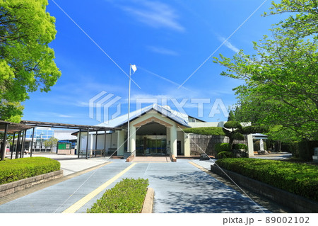 【鹿児島県】快晴下の知覧特攻平和会館（知覧平和公園） 89002102
