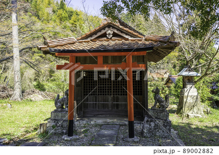 石見銀山大森町並み 城上神社 摂末社 島根県大田市 石見銀山大森町並み 城上神社 摂末社 島根県大田市 89002882