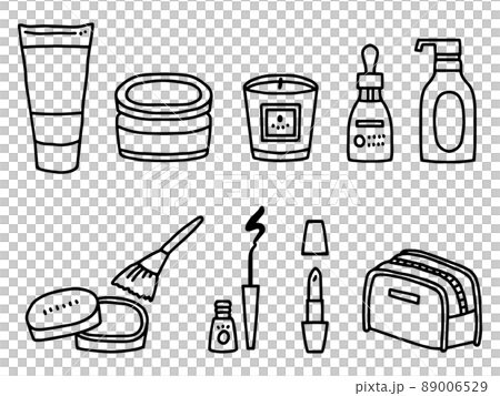 Beauty item / line drawing Beauty item / line drawing 89006529
