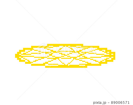 黄色の魔法陣(ドット絵) 89006571