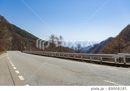 こまくさ橋からの南アルプス 89008185