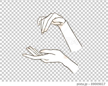 Female hand movements 89009817