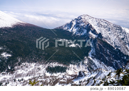 冬の剣ヶ峰（浅間山外輪山） 89010087
