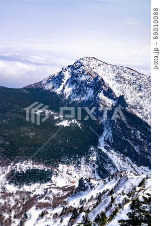 冬の剣ヶ峰（浅間山外輪山） 89010088