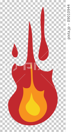 Flame illustration 89010944