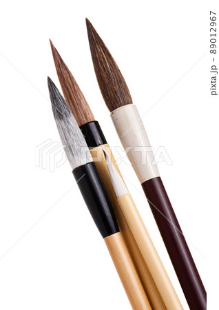 closeup writing brush closeup writing brush 89012967