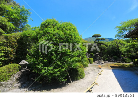 【鹿児島県】快晴下の知覧武武家屋敷(平山亮一邸庭園) 【鹿児島県】快晴下の知覧武武家屋敷(平山亮一邸庭園) 89013551