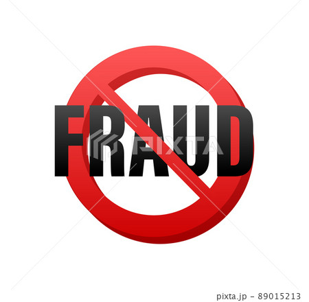 Fraud alert. Security Audit, Virus Scanning, Cleaning, Eliminating Malware, Ransomware. Vector stock illustration. 89015213