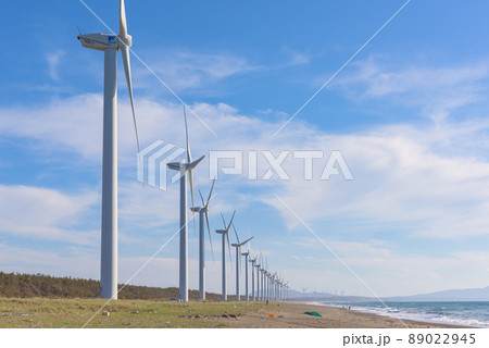 釜谷浜の風車群 89022945