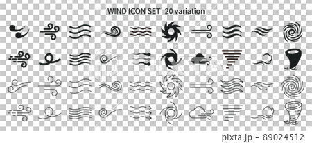 風相關圖標集 風相關圖標集 89024512
