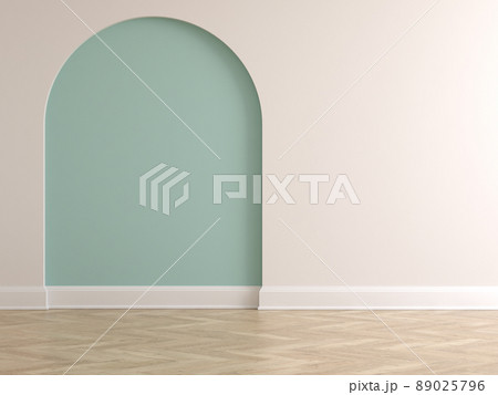 Empty interior room 3d illustration Empty interior room 3d illustration 89025796