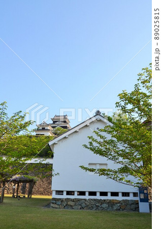 大洲城 下台所と天守閣・高欄櫓 89025815
