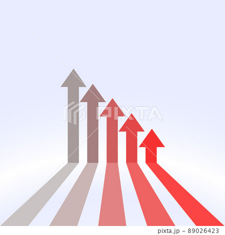 business downfall red arrow concept background business downfall red arrow concept background 89026423