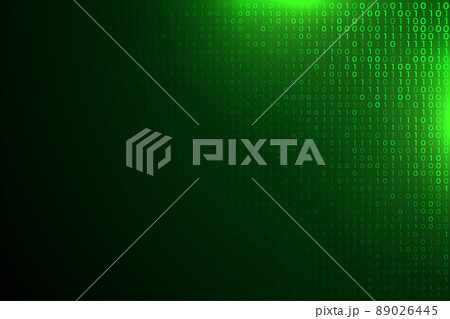 green digital binary numbers glowing background green digital binary numbers glowing background 89026445