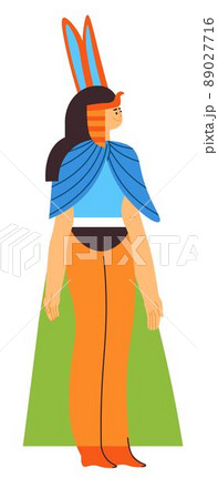 Ancient Egyptian woman, old civilization vector Ancient Egyptian woman, old civilization vector 89027716