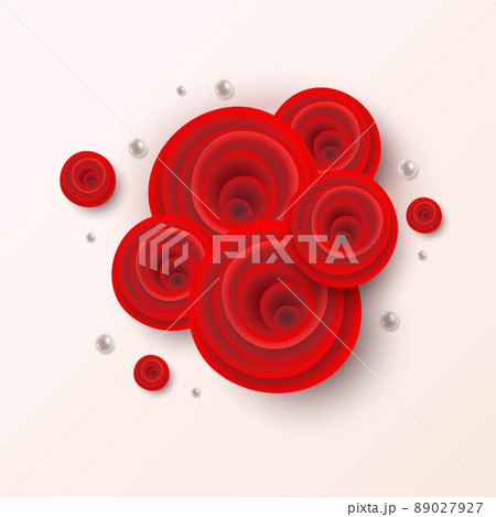 Rose flowers shadows wallpaper 89027927