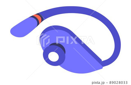 Modern headphone, bluetooth technology earbuds Modern headphone, bluetooth technology earbuds 89028033