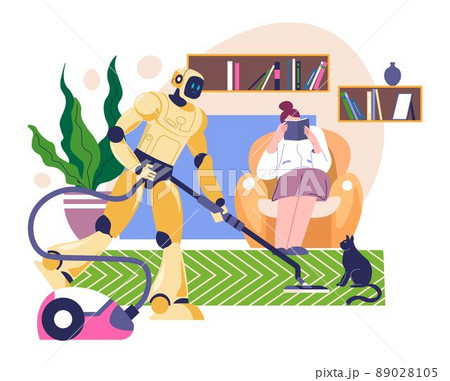 Robotic technologies helping to clean up home Robotic technologies helping to clean up home 89028105