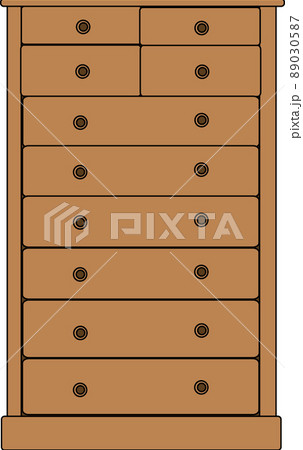 大きなタンスのイラスト素材のイラスト素材