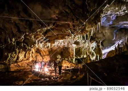 Tham Lod Cave near Pai, in Mae Hong Son, Thailand 89032546