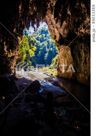 Tham Lod Cave near Pai, in Mae Hong Son, Thailand 89033369