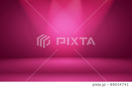 Studio Background Concept - abstract empty light gradient purple studio room background for product. Plain Studio background. 89034741