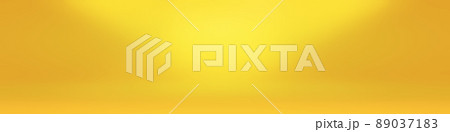 Abstract Luxury Gold yellow gradient studio wall, well use as background,layout,banner and product presentation. 89037183