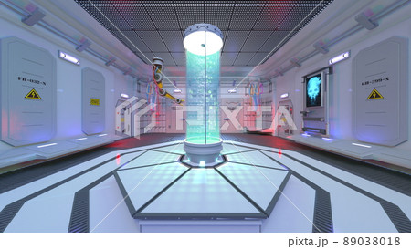宇宙船内の風景 宇宙船内の風景 89038018