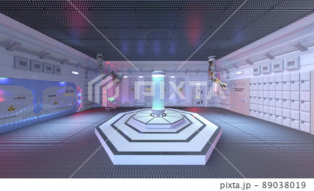 宇宙船内の風景 宇宙船内の風景 89038019