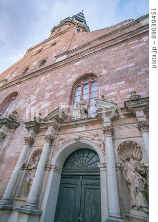 ラトビア リガ 旧市街 聖ペテロ教会 ラトビア リガ 旧市街 聖ペテロ教会 89039451