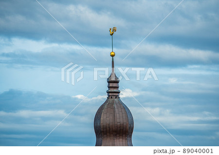 ラトビア　リガ　旧市街地　展望風景 89040001