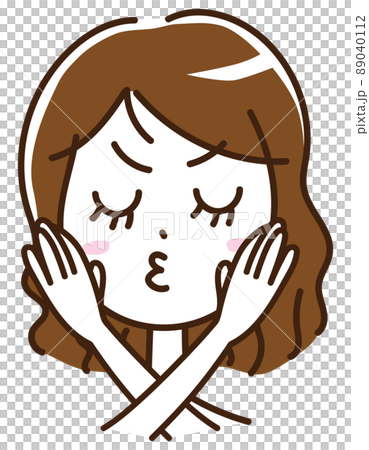 Female opposition, useless face, facial expression, angry face, angry scolding Female opposition, useless face, facial expression, angry face, angry scolding 89040112