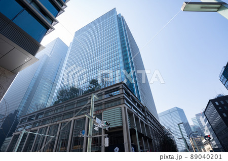 日本橋室町3丁目交差点付近の風景＜2022年3月＞ 89040201