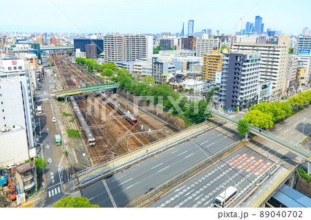 名古屋市熱田区 金山南ビルからの名古屋駅方面の眺め 名古屋市熱田区 金山南ビルからの名古屋駅方面の眺め 89040702