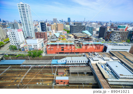 名古屋市熱田区　金山南ビルからのアスナル金山方面の眺め 89041021