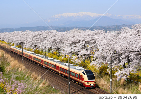 一目千本桜と東北本線 89042699