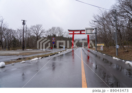蔵王大権現大鳥居(宮城県蔵王町) 蔵王大権現大鳥居(宮城県蔵王町) 89043473