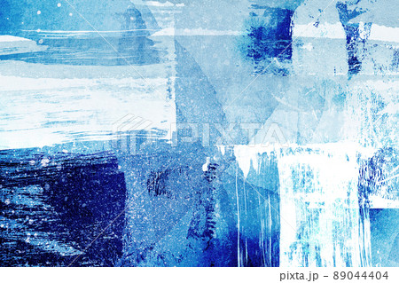青色の背景 ブラシ グランジ アート 水彩 夏 フレーム テクスチャ 青色の背景 ブラシ グランジ アート 水彩 夏 フレーム テクスチャ 89044404