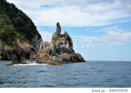 北長門海岸国定公園の風景　青海島（仏岩） 89044949