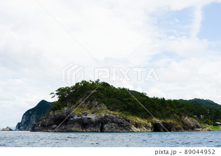 北長門海岸国定公園の風景　青海島（大山島・小山島） 89044952